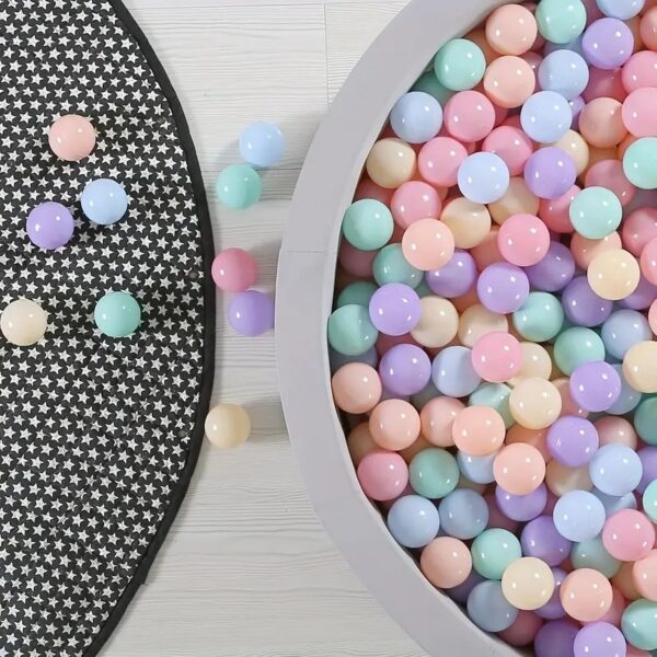 60pcs/130pcs/230pcs 2.15/2.75 inch Plastic Macaron Ball Pit Balls for ball pit, Crush Proof Plastic Play Balls for Toddlers, Kids, Indoor & Outdoor Games play Ocean Balls children toys - Image 4