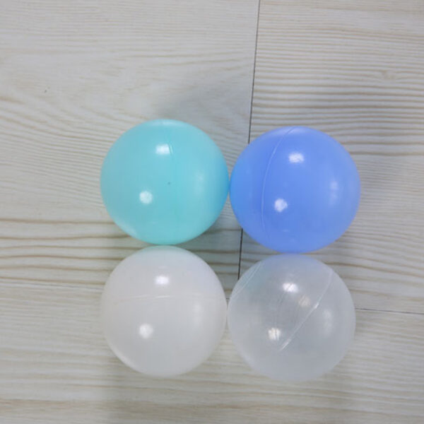 550pcs Macaron & Ocean Colors Ball Pit Balls for Toddlers, Crush Proof PE Plastic Toy Balls, Ideal for Youngsters'S Play Tents And Pools - Image 2