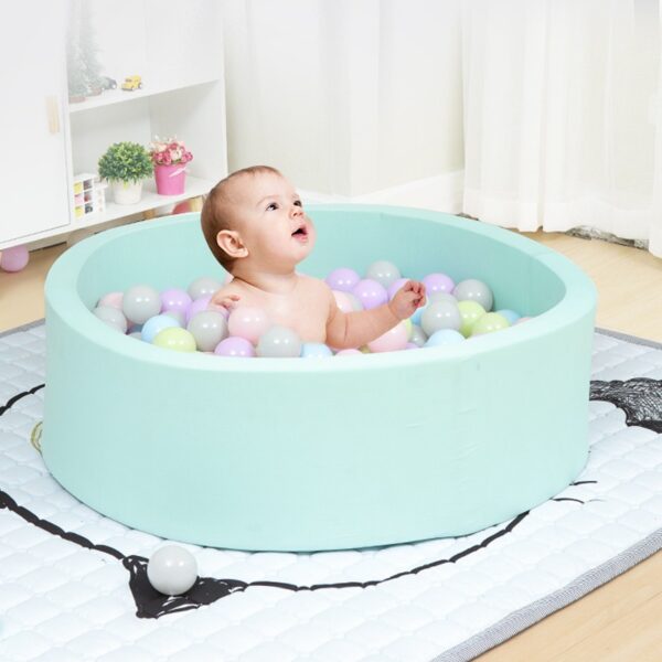 Round Baby Ball Pit for Toddlers – Soft Foam Playpen with Balls, Indoor Playground Ball Pool for Kids, Safe and Durable Design - Image 2