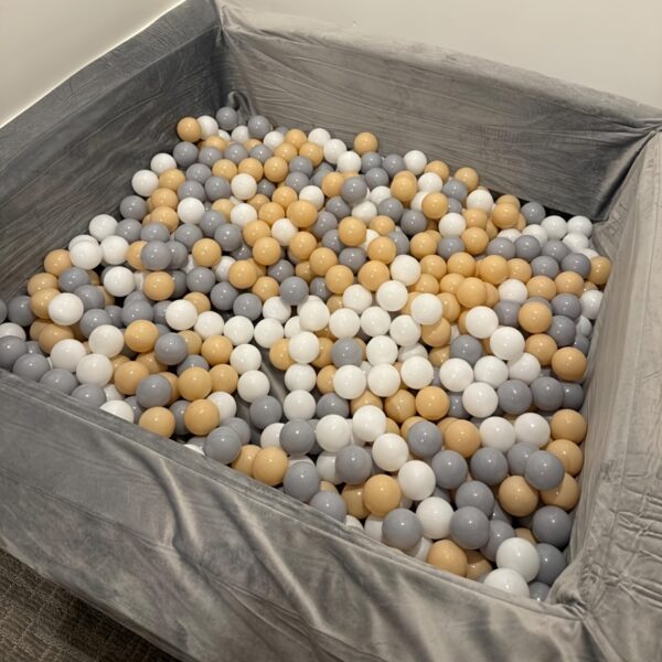 2.15 inch 105 pcs Ball Pit Balls for Toddles, Kids Plastic Balls for Ball Pit, Pool, Baby Party Accessories, Birthday Decoration - Image 5