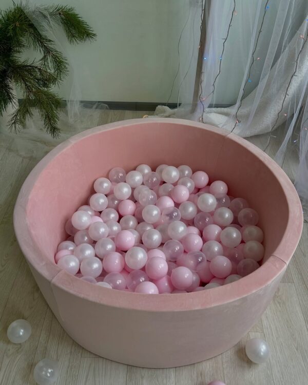2.75 inch Pearl Pink ball pit balls, Plastic Balls for Family and Nursery Activities - Festival Party Gifts for Preschool and Youngsters Youngsters - Image 7