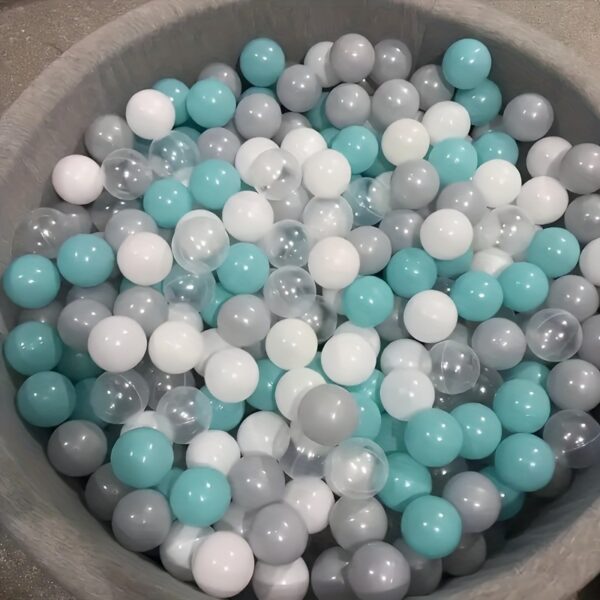 55pcs/135pcs Ball Pit Balls for baby, BPA Free Crush Proof Plastic Toy Balls for Ball Pit, Children's Pool Water Toys, Macaron Ocean Balls for Play Tent - Image 2