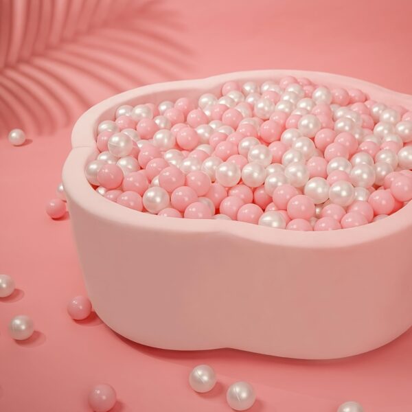2.75 inch Pearl Pink ball pit balls, Plastic Balls for Family and Nursery Activities - Festival Party Gifts for Preschool and Youngsters Youngsters - Image 5