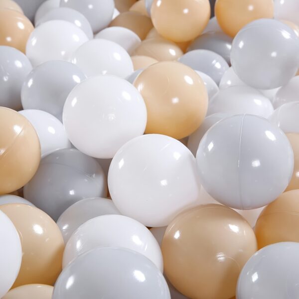 2.15 inch 105 pcs Ball Pit Balls for Toddles, Kids Plastic Balls for Ball Pit, Pool, Baby Party Accessories, Birthday Decoration - Image 4