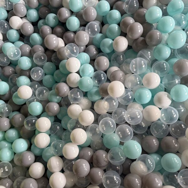 55pcs/135pcs Ball Pit Balls for baby, BPA Free Crush Proof Plastic Toy Balls for Ball Pit, Children's Pool Water Toys, Macaron Ocean Balls for Play Tent