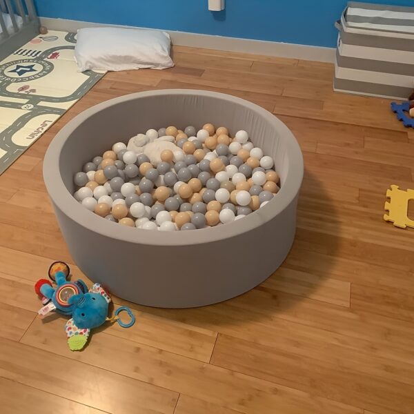 2.15 inch 105 pcs Ball Pit Balls for Toddles, Kids Plastic Balls for Ball Pit, Pool, Baby Party Accessories, Birthday Decoration - Image 6