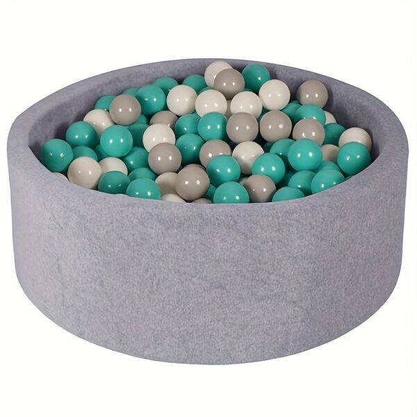 500 pcs Ball Pit Balls, BPA Free Crush Proof Plastic Balls, Colorful Play Balls for Toddlers, Kids' Toy Balls, Playpen, Play Tent - Image 2