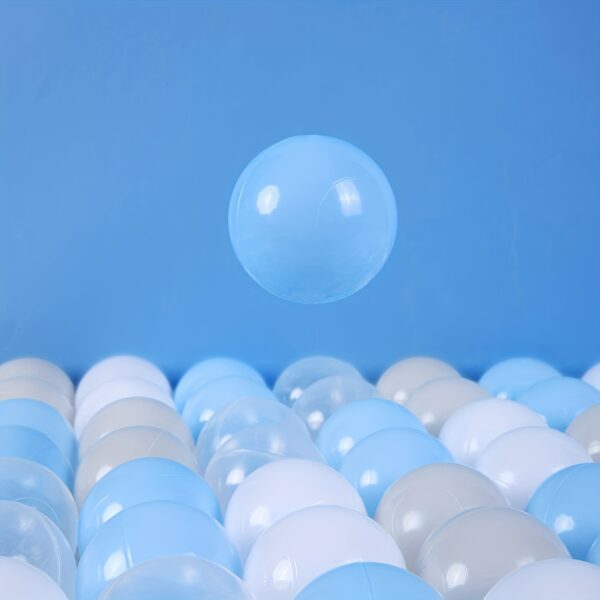 ball pit balls, suitable for children and toddlers, plastic ocean balls, swimming toys, suitable for children's playgrounds,  baby children's swimming pool water toys balls - Image 4