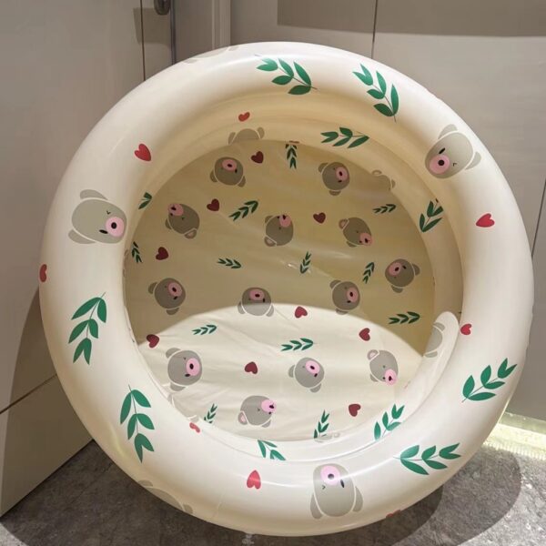 2 Ring Inflatable Kiddie Pool,Paddling Pool, Inflatable Pool for Kids, Kiddie Swimming Pool, Easy Set Up, Multiple of Designs - Image 5