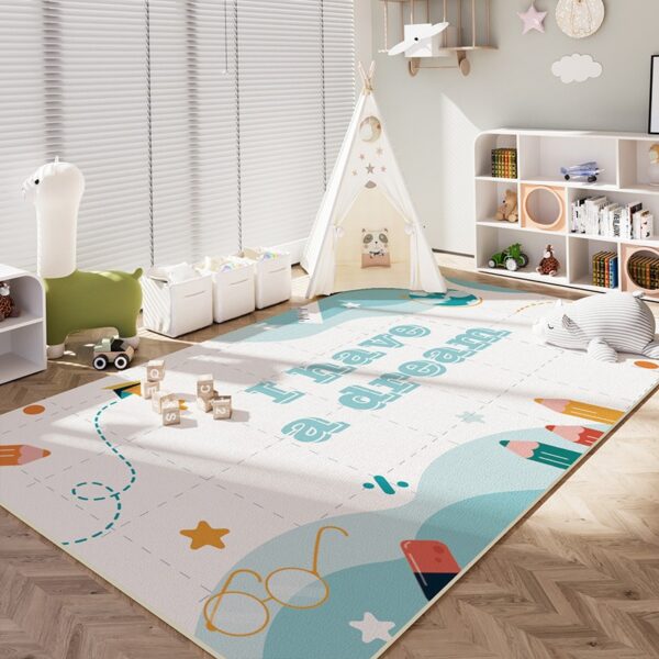 Baby Mat, Children's Mat, Baby Play Mat, Reversible And Non-toxic Thick Foldable Waterproof Foam Children's Rug Crawling mat, play mat, floor mat, children's mat, gift baby - Image 6