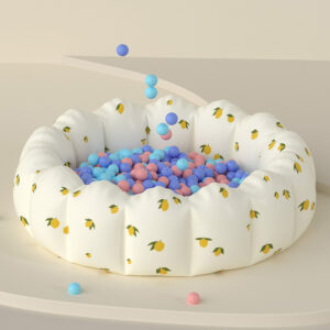 Flower Inflatable Ball Pit, Kiddie Pool, Paddling Pool, Inflatable Pool for Kids, Kiddie Swimming Pool, Easy Set Up, Multiple of Designs