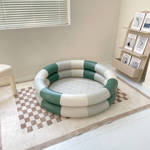 2 Ring Inflatable Kiddie Pool,Paddling Pool, Inflatable Pool for Kids, Kiddie Swimming Pool, Easy Set Up, Multiple of Designs - Image 2