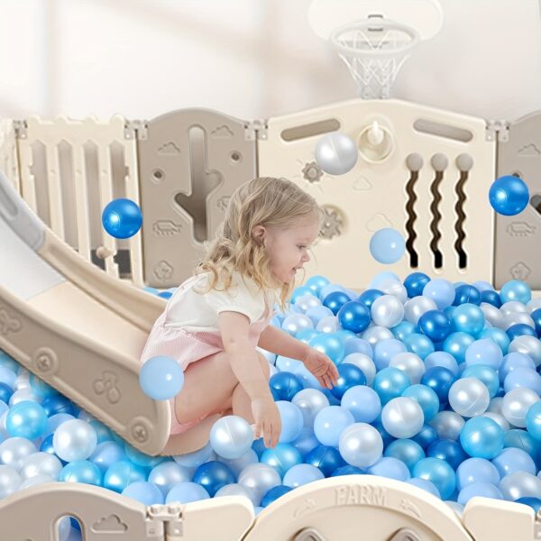 Pastel Plastic Balls for Ball Pits - Pack of 88/176 Ball Pit Balls- Safe and Exciting Playtime - Perfect for Toddler Baby Pools,Party,Festival Decoration - Image 4