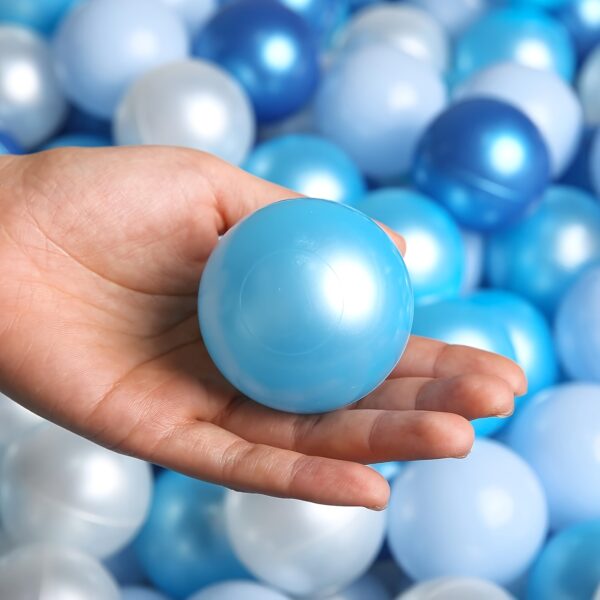 Pastel Plastic Balls for Ball Pits - Pack of 88/176 Ball Pit Balls- Safe and Exciting Playtime - Perfect for Toddler Baby Pools,Party,Festival Decoration - Image 8