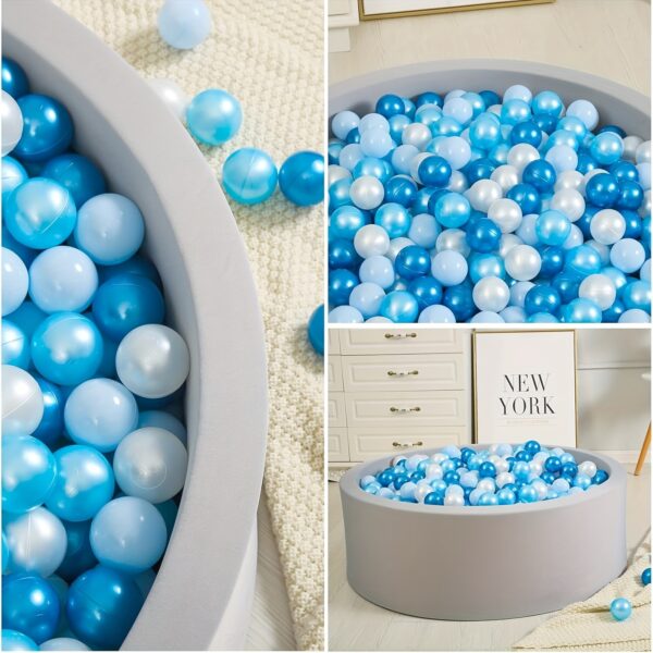 Pastel Plastic Balls for Ball Pits - Pack of 88/176 Ball Pit Balls- Safe and Exciting Playtime - Perfect for Toddler Baby Pools,Party,Festival Decoration - Image 6