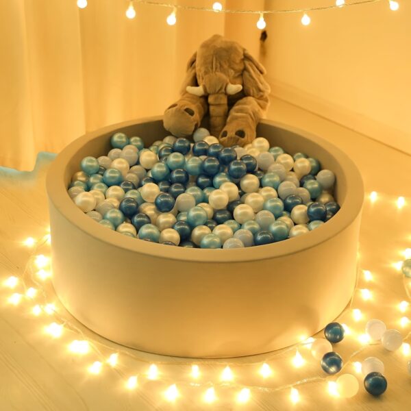 Pastel Plastic Balls for Ball Pits - Pack of 88/176 Ball Pit Balls- Safe and Exciting Playtime - Perfect for Toddler Baby Pools,Party,Festival Decoration - Image 7