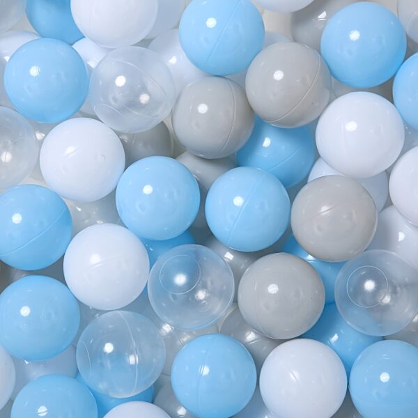 ball pit balls, suitable for children and toddlers, plastic ocean balls, swimming toys, suitable for children's playgrounds,  baby children's swimming pool water toys balls - Image 5