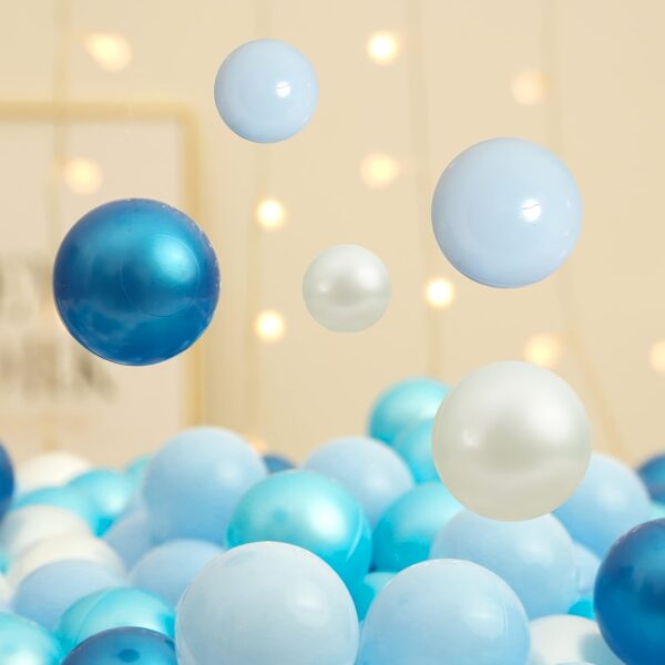 Pastel Plastic Balls for Ball Pits - Pack of 88/176 Ball Pit Balls- Safe and Exciting Playtime - Perfect for Toddler Baby Pools,Party,Festival Decoration - Image 2