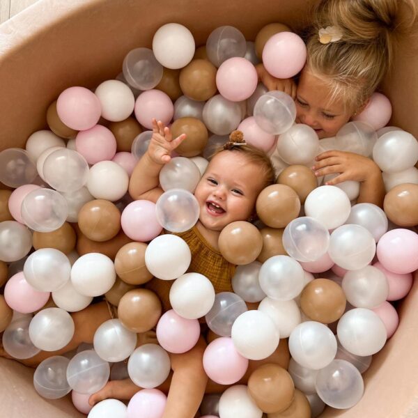 2.75 inch Pink ball pit balls, Plastic Balls for Family and Nursery Activities - Festival Party Gifts for Preschool and Youngsters - Image 4