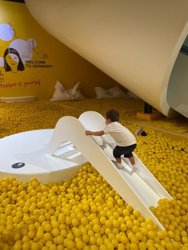 Pastel Ball Pit Balls for Kids – Yellow Colors, 2.15 and 2.75 Inches, BPA-Free Plastic Ocean Balls - Image 5